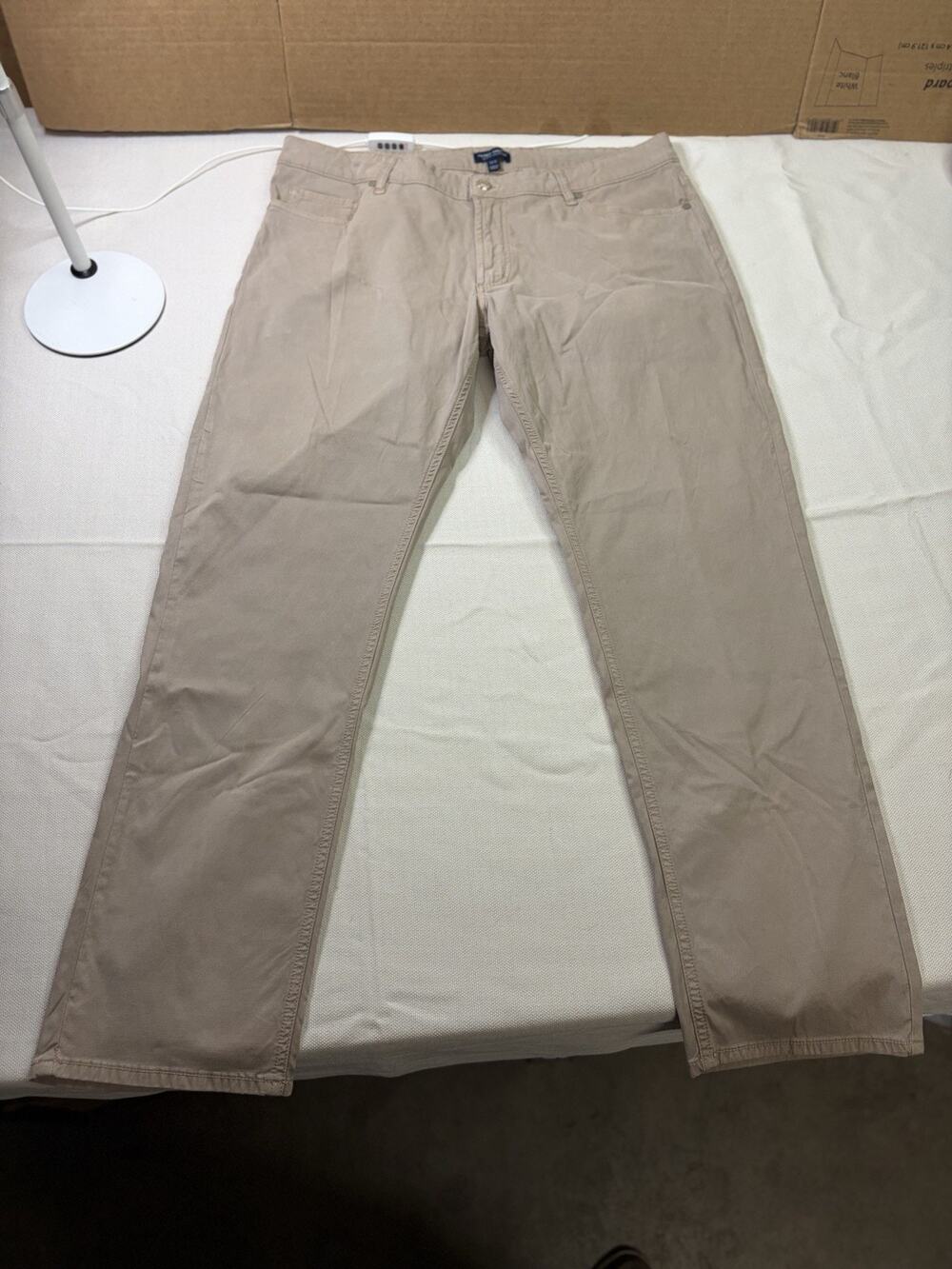 Peter Millar Pants Men’s 38x30 Wayfare Tailored Fit Khaki Stretch 5 Pocket Golf